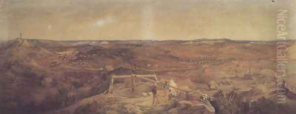 Old Bendigo, 1857 - view 1