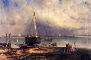 View of City Island by Frederick Rondel Sr.
