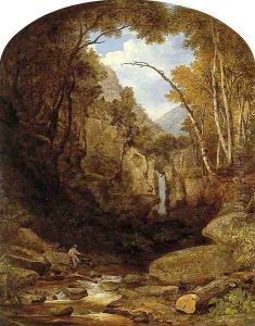 Meditation in the Catskill Mountains by Thomas Addison Richards