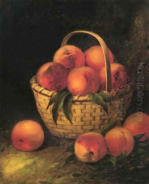 Basket of Peaches - view 1