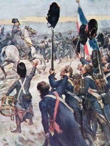 Soldiers, This Battle Must Be A Thunder Clap, plate from The Story of France, by Mary MacGregor, 1911 by William Rainey