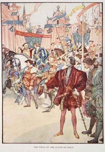 The Field of the Cloth of Gold, June 1520, illustration from The Story of France Told to Boys and Girls by Mary Macgregor, 1920 by William Rainey