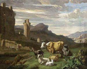 Italianate Landscape (2) by Willem Romeijn