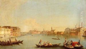 View Of San Giorgio Maggiore Seen From The South, Venice by Johann Richter