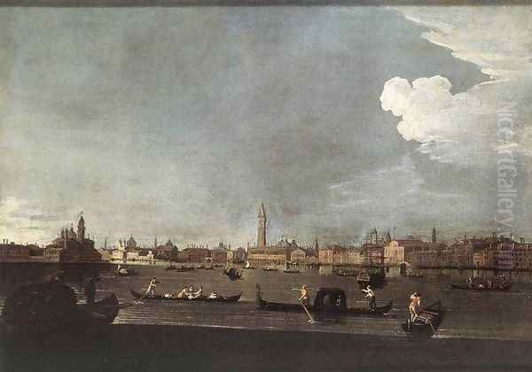 The Bacino di San Marco c. 1740 - view 1