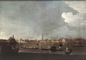 The Bacino di San Marco c. 1740 by Johann Richter