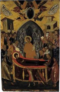 The Dormition of the Virgin by Andreas Ritzos