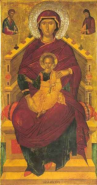The Mother of God Enthroned - view 1