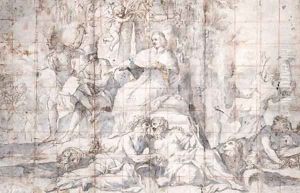The Apotheosis of Cardinal Mazarin by Giovanni Francesco Romanelli