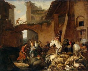 Story of Tobias by Carl Borromaus Andreas Ruthart