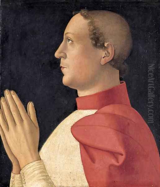 Profile Portrait of Cardinal Philippe de Levis - view 1