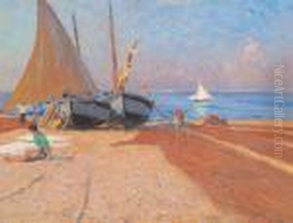 Spiaggia Con Figure - view 1