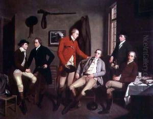 Caron Abbey Hunt by Philip Reinagle