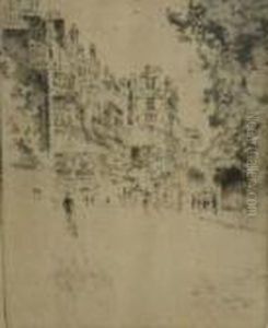 Park Lane by Joseph Pennell