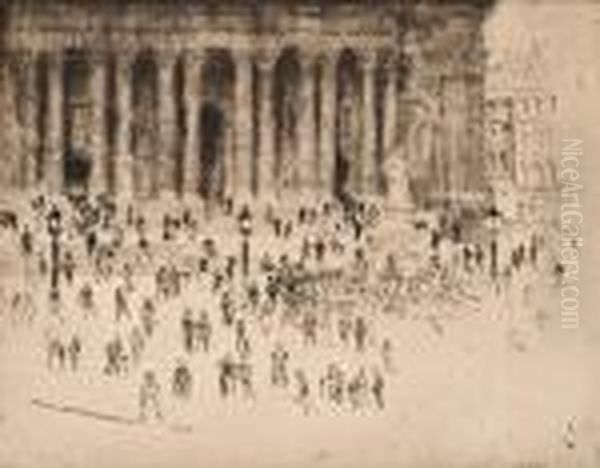 St. Paul's Pavement, London - view 1