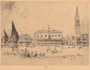 View Of Venice by Joseph Pennell