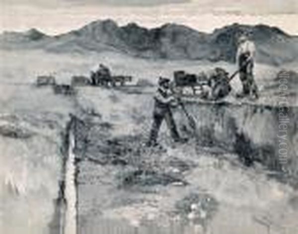 Beim Torfstechen - view 1