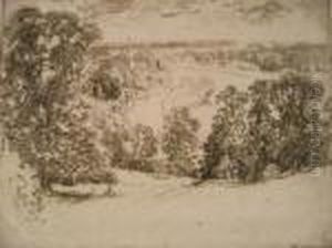 Landscape by Joseph Pennell