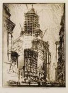 Standard Oil Building by Joseph Pennell