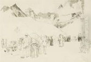 Promeneurs A Zermatt Promeneurs A Zermatt