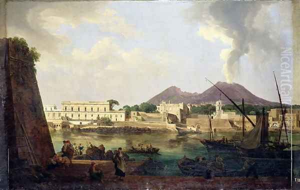 The Bay of Naples, seen from Chiaja - view 1