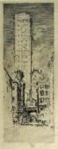 Outside Schiedam, From Holland 
Series; The White Tower; The Collier, From American War Work Series