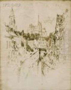 Flower Market And Buttertower, Rouen