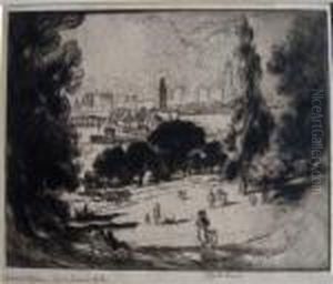Philadelphia From Lemon Hill