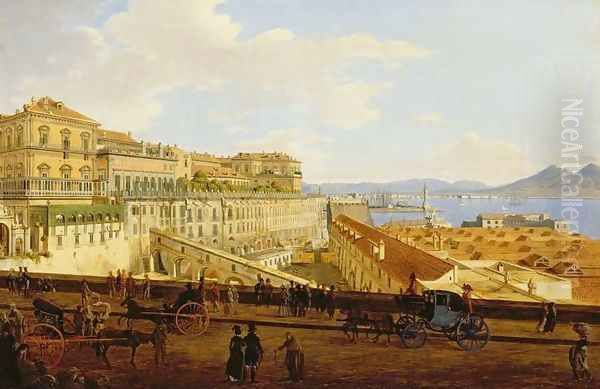 View of the Palazzo Reale, Naples 2 - view 1