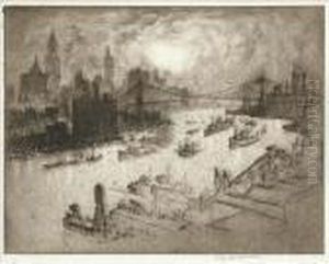 Sunset From The Williamsburg Bridge; The Foundations At Thecathedral (w. 674; 820)