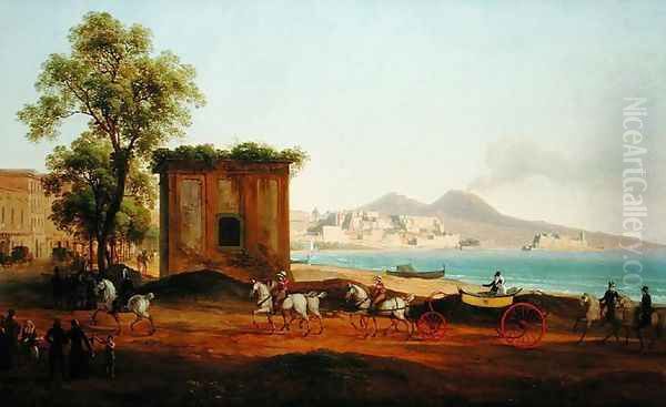 The Bay of Naples, seen from Posillipo - view 1