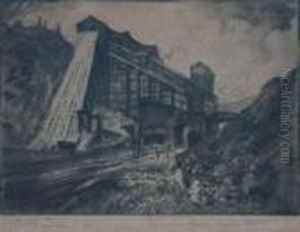 Coal The Great Incline by Joseph Pennell
