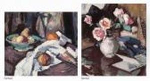 Still Life With Roses by Samuel John Peploe