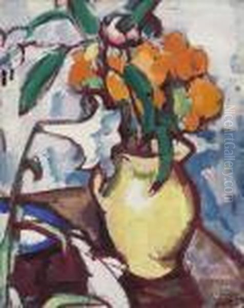Marigolds In A Jug - view 1