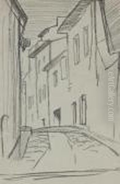 Street In Cassis - view 1