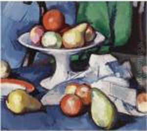 Still Life Of Fruit by Samuel John Peploe