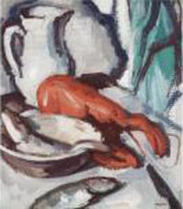 The Lobster by Samuel John Peploe