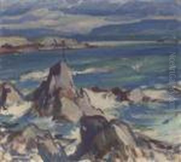 Rocks And Sea, Iona - view 1