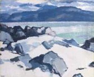 Ben More, Mull, From Iona by Samuel John Peploe