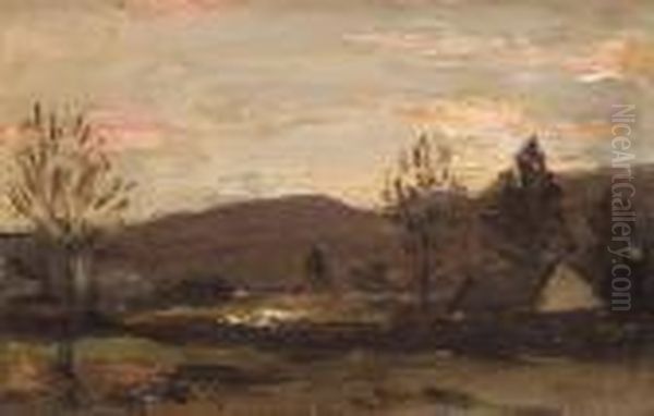 Sunset Near Comrie - view 1