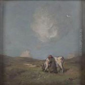 The Milkmaid C.1896 by Samuel John Peploe