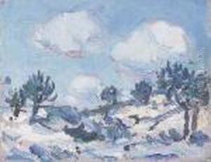 A Wooded Landscape by Samuel John Peploe