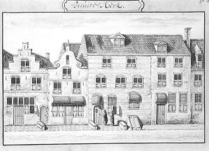 The Jesuit Church on the Oude Langendijk in Delft 1700-25