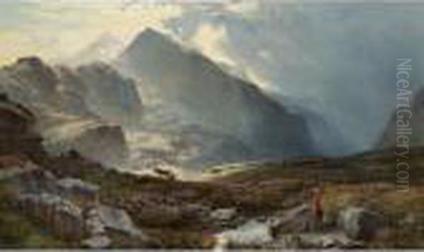 Snowdon From Yfoelberfedd - view 1