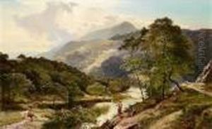 In The Valley Of The Glaslyn, Wales