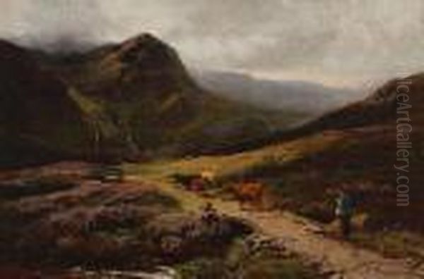 Herd In A Glen - view 1