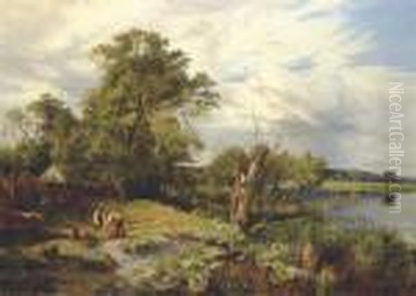The Thames, Near Pangbourne - view 1