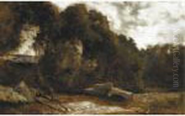 Fishing On The River Greta - view 1