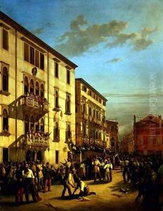 The Sacking of the Palazzo Querini, 1849