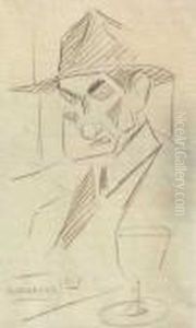 Personaje Y Copa by Rafael Perez Barradas